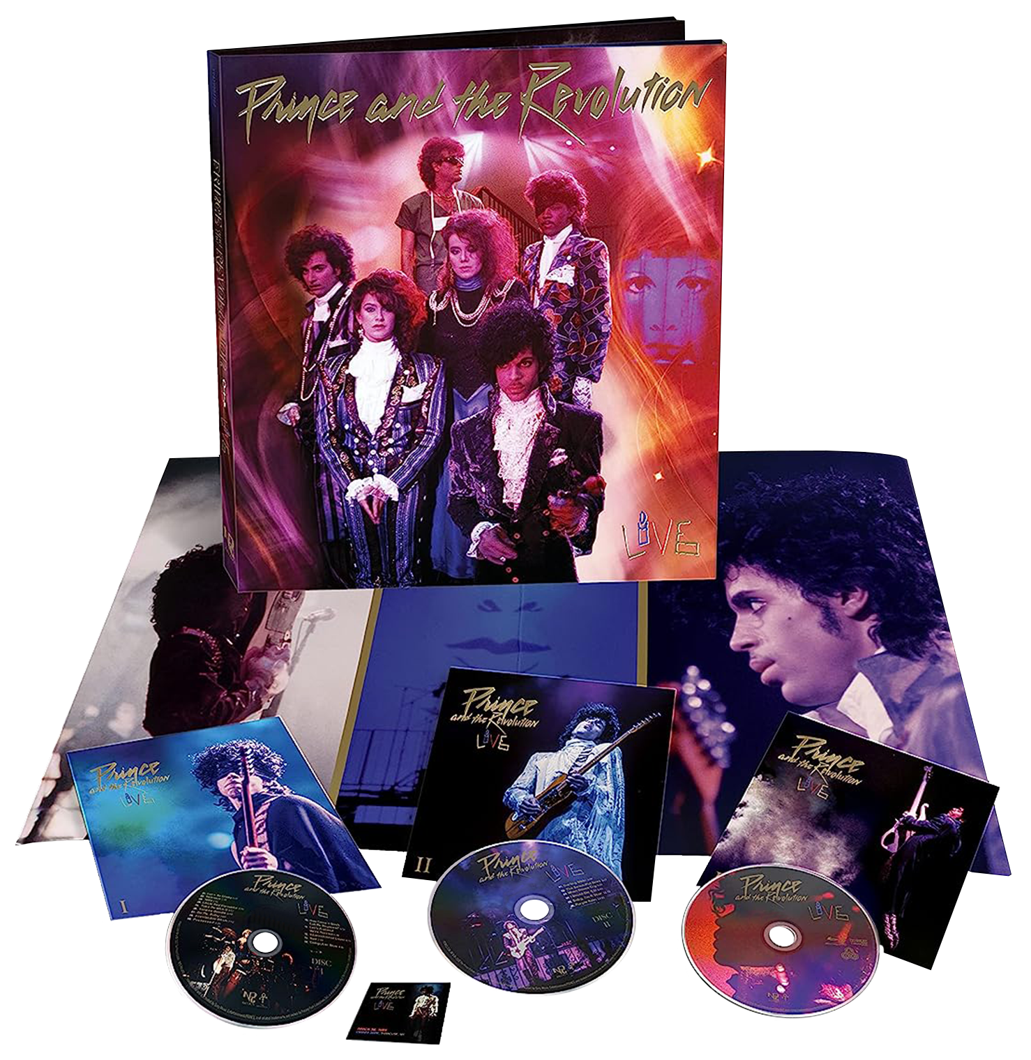 Image of Artwork for Prince and The Revolution's Live (2CD + Blu-Ray)